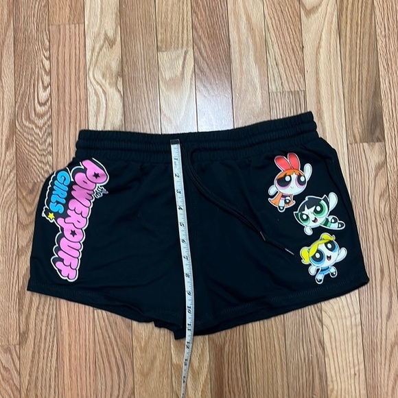 Powerpuff Girls Black Jersey Shorts Large - Picture 5 of 5